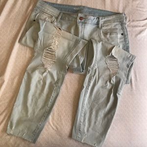 light wash rockstar jeans